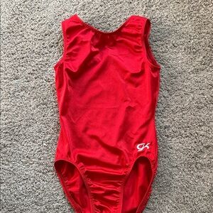 GK Red Kids Leotard
